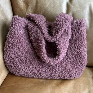 Plush Purple Women's Bag